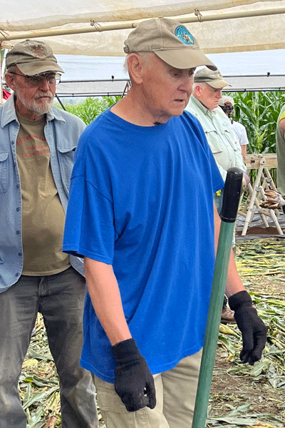 Gary Grant at the Barton Site