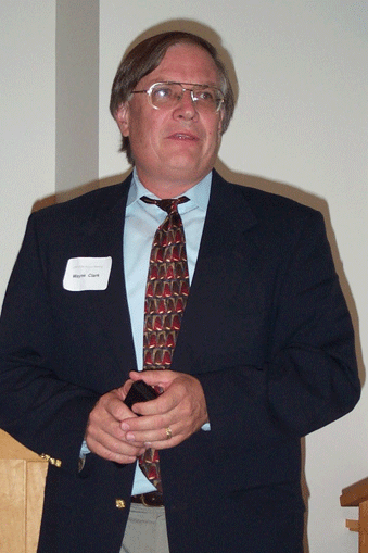 Wayne Clark at the 2003 Annual Meeting
